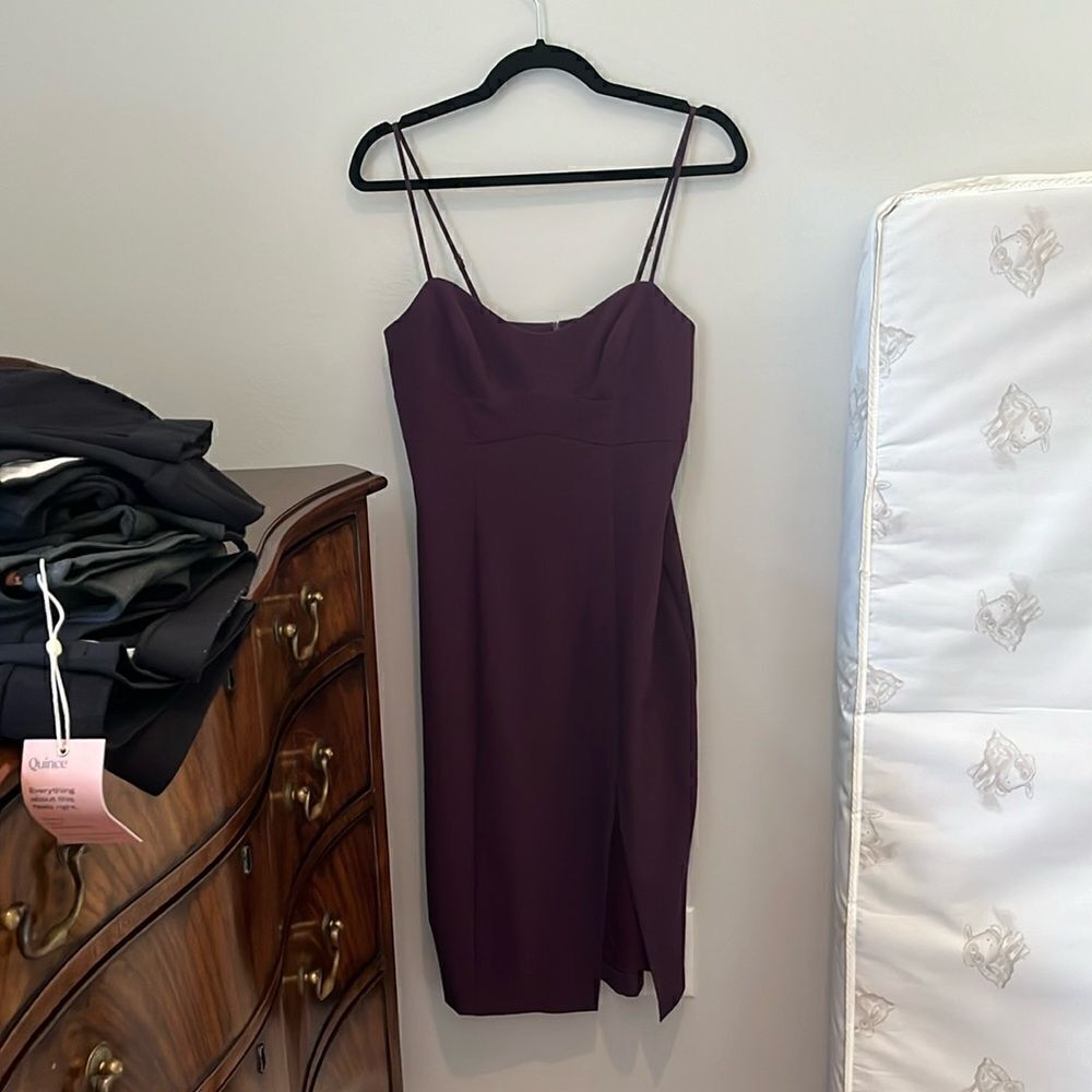 Ava and Aiden size 6 dress in grape color